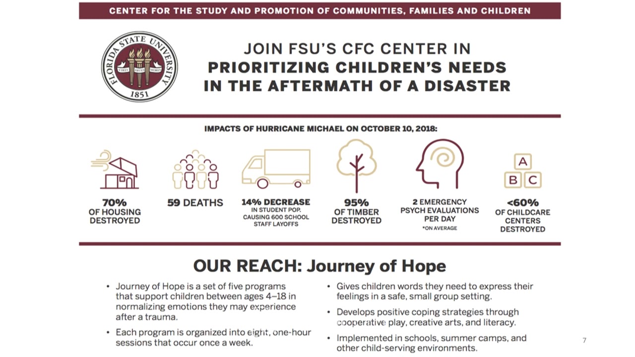 Webinar: Children's Mental Health in the Aftermath of Disasters Rebound & Recovery