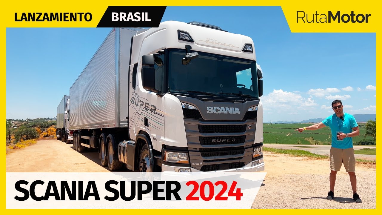 Contacto en Brasil - Nos pusimos al volante de los nuevos camiones Scania con tecnología Súper