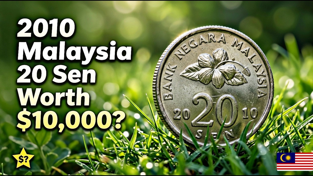Rare Top 2010 Malaysia 20 Sen Coin Worth $10,000? Rare Malaysian Coin Value Revealed!