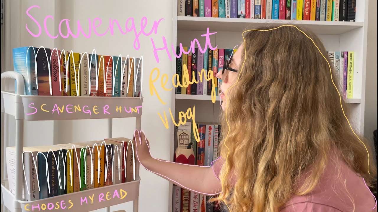 Scavenger Hunt Chooses my Next Read + Reading Vlog