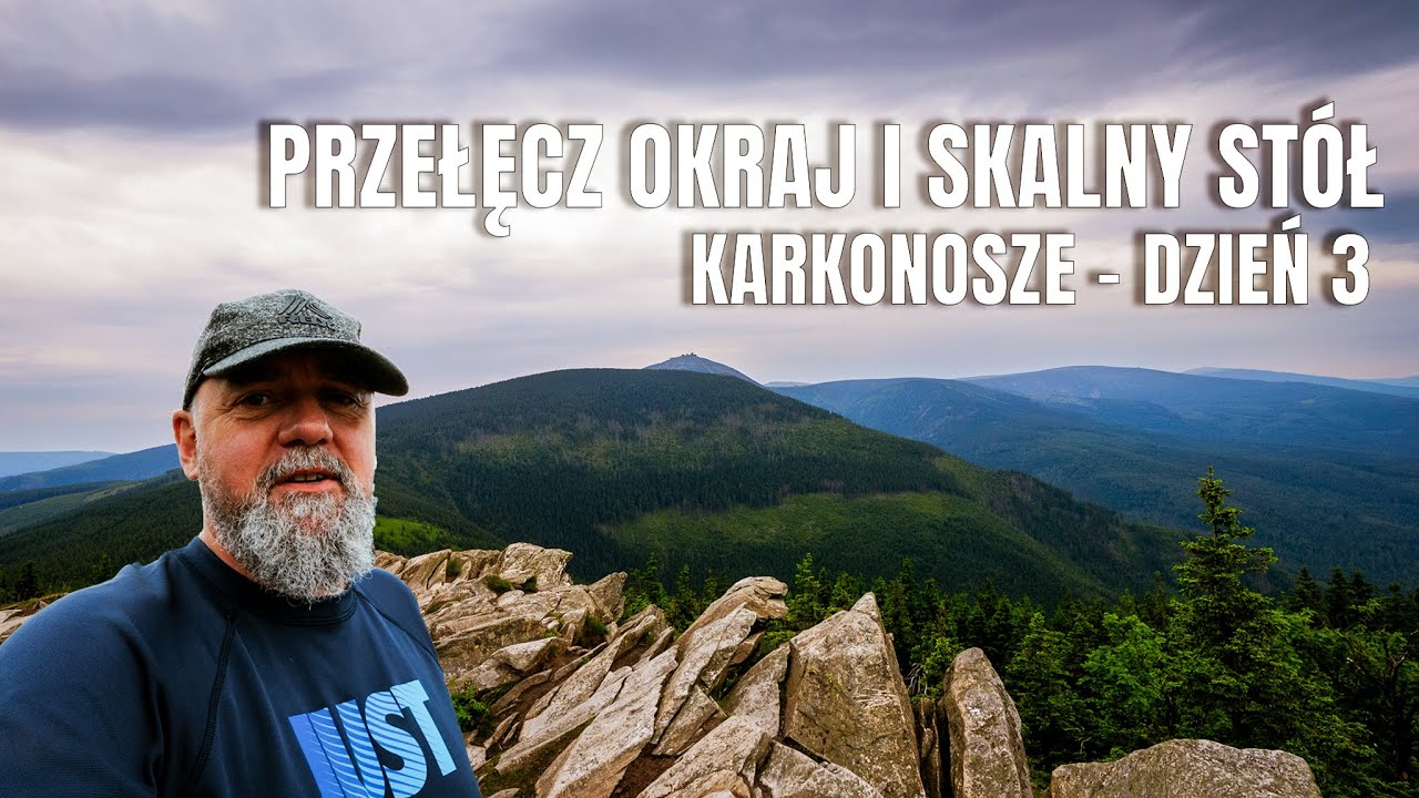 SKALNY STÓŁ - Panorama ze Skalnego Stołu cudowna, szlak dla ceniących spokój.