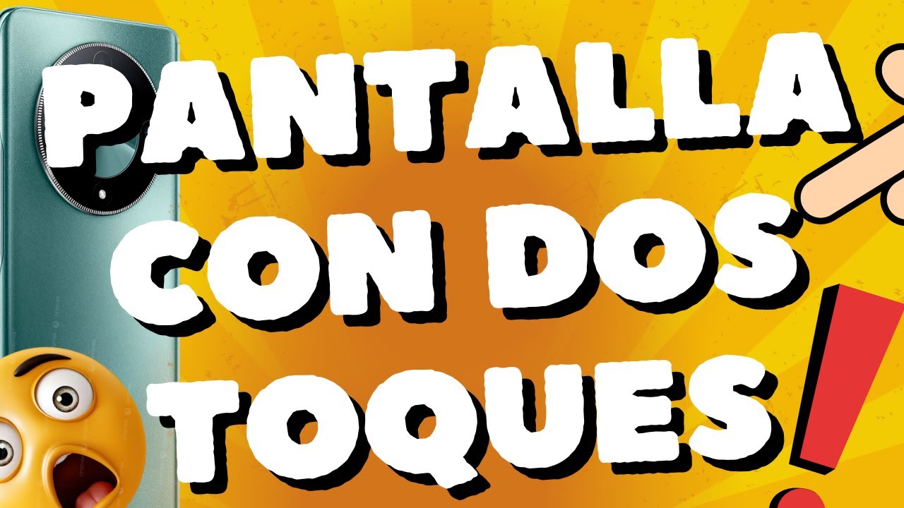 como activar la pantalla con dos toques HONOR Magic 6 Lite Magic 5 pro