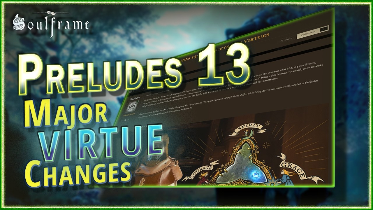 Первые впечатления от обновления Soulframe Preludes 13