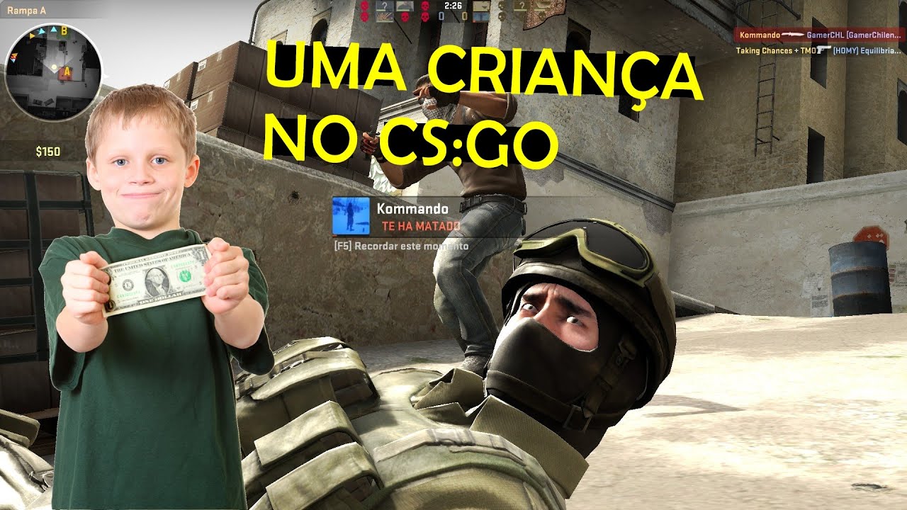 UMA CRIANÇA NO CS:GO