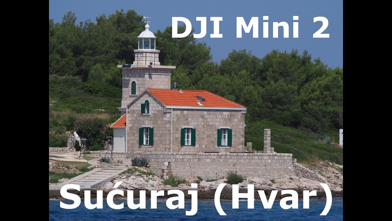 Croatian island - Sućuraj (Hvar), DJI Mini 2, 4K