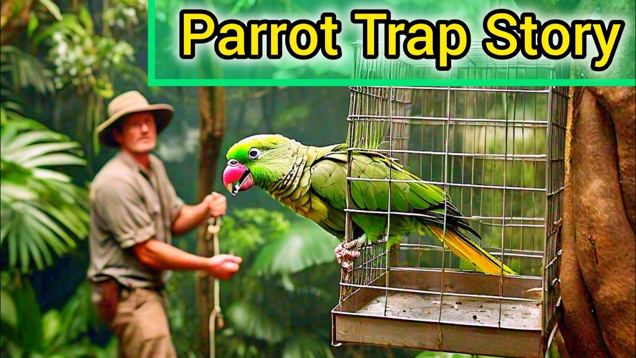 Parrot trap simple, easy and effective