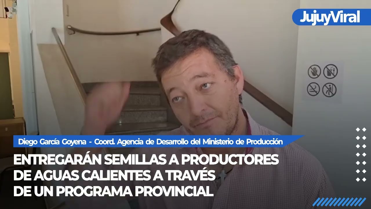 Entregarán semillas a productores de Aguas Calientes a través de un programa provincial