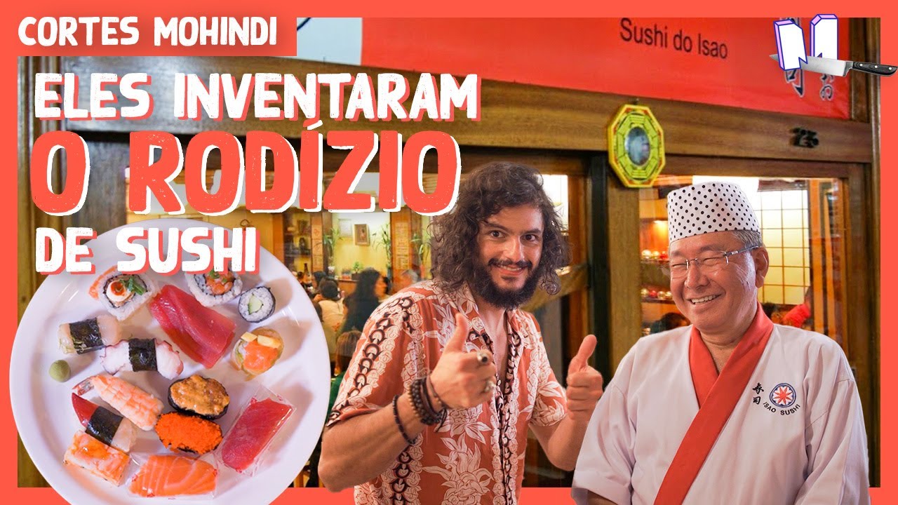 FUI NO SUSHI ISAO, RESTAURANTE JAPONÊS PIONEIRO DO ESTILO FESTIVAL | Cortes Mohamad Hindi