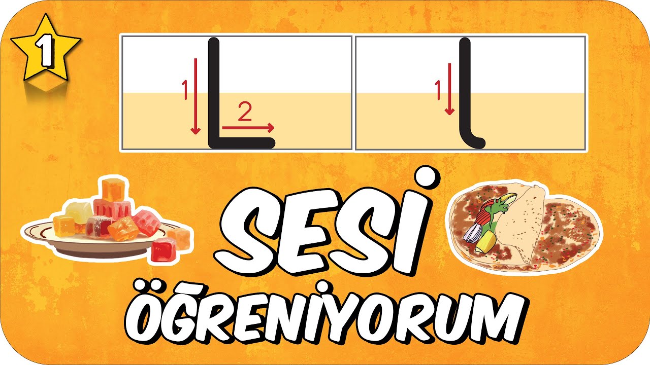 L Sesi Öğretimi 🌷 Okunuşu ve Yazılışı 🍋 1.Sınıf #2025