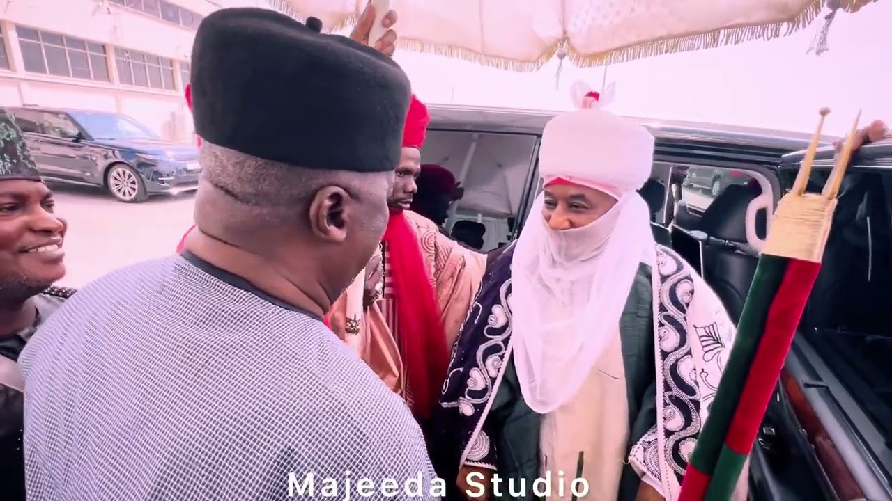 Saukar Sarkin kano khalifa Muhammad sanusi II Kasar ghana Accra 