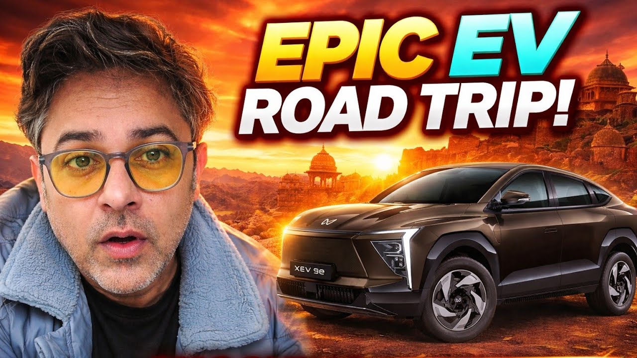 Delhi to Jodhpur by Road & Back 🚗⚡ | EV Road Trip on Mahindra XEV 9E | Distance, Route & Charging