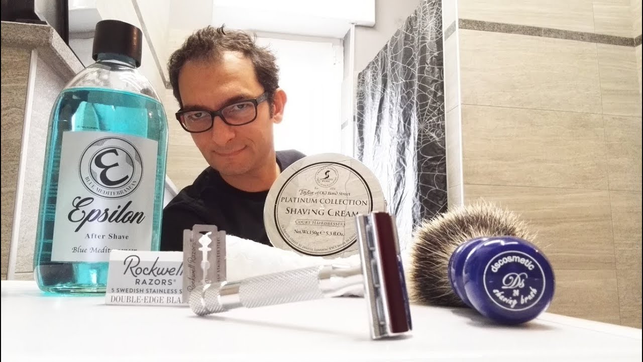 Rockwell 6C - Rockwell Stainless - DSCosmetic Blue Ocean TB - Taylor Platinum - Epsilon AS