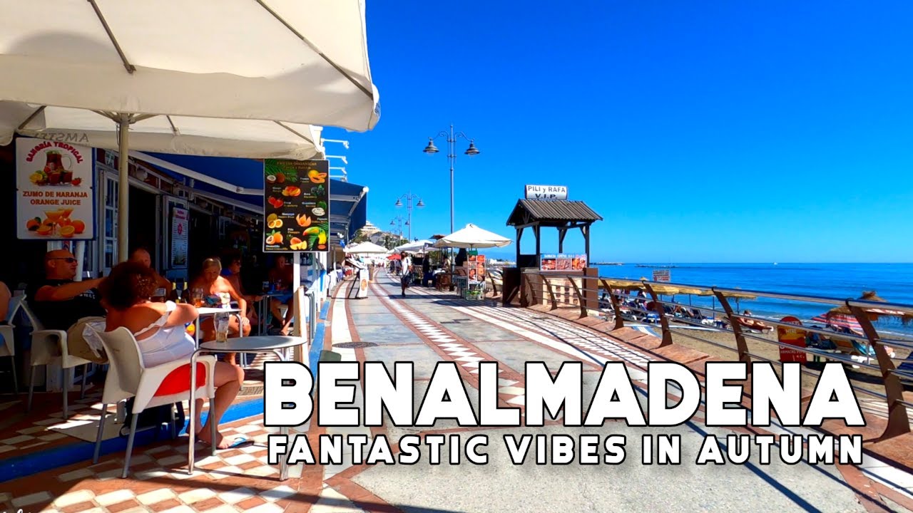Benalmadena Spain Latest Update Autumn October 2021 Costa del Sol | M&aacute;laga, Spain [4K]