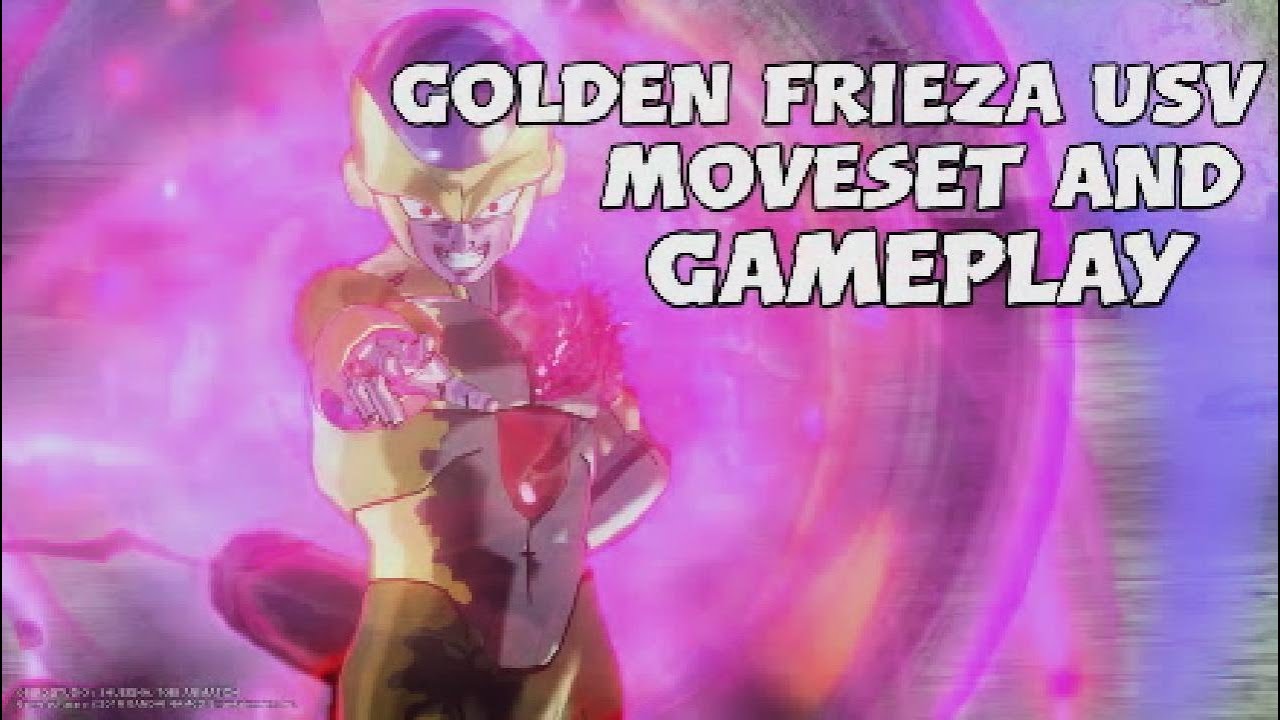 DBX2: Golden Frieza USV Moveset and Gameplay 