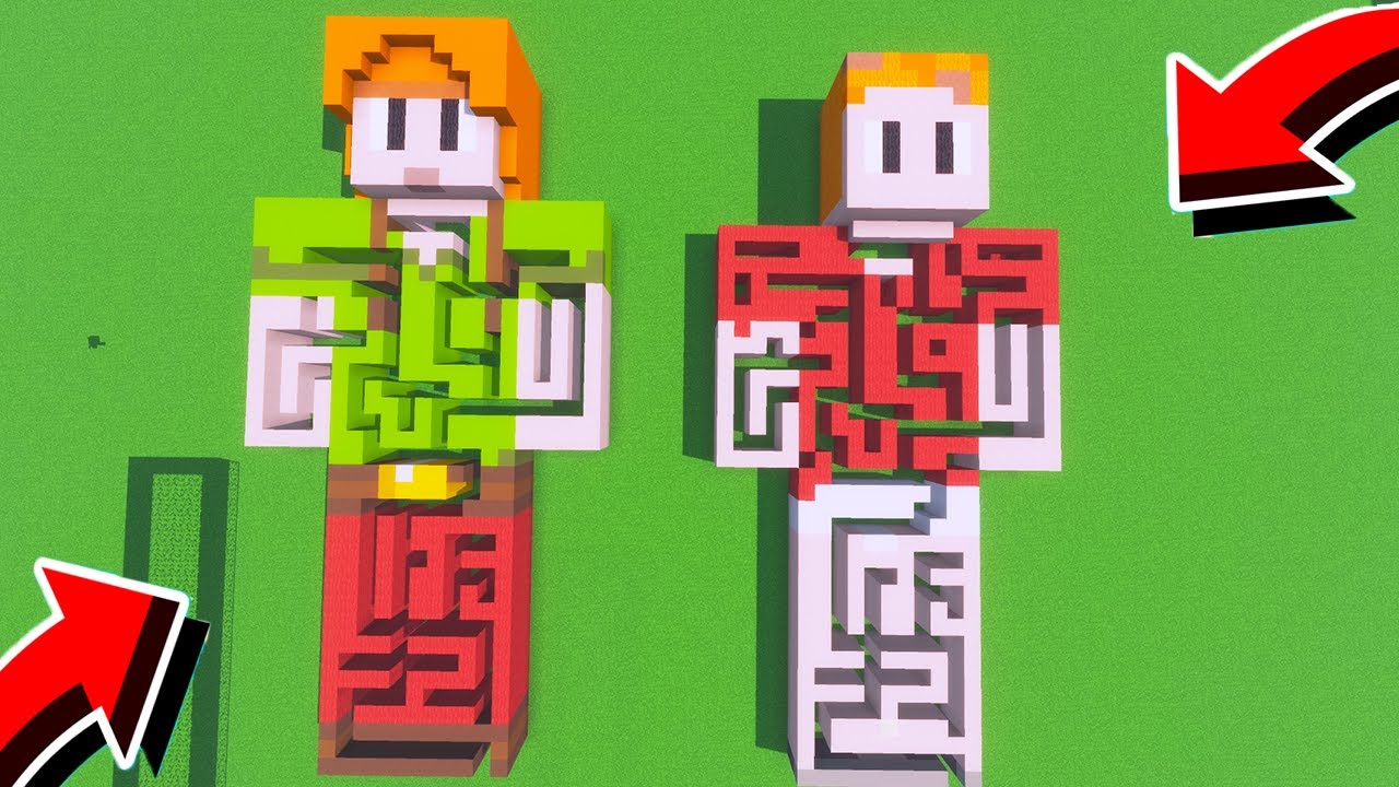 LABYRINTHE DE SOUKA VS LABYRINTHE DE BILLY SUR MINECRAFT !! SOUKA