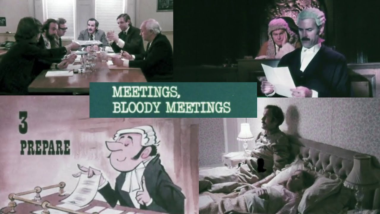 Meetings, Bloody Meetings (1976) #johncleese #meetings #meetingsuccess