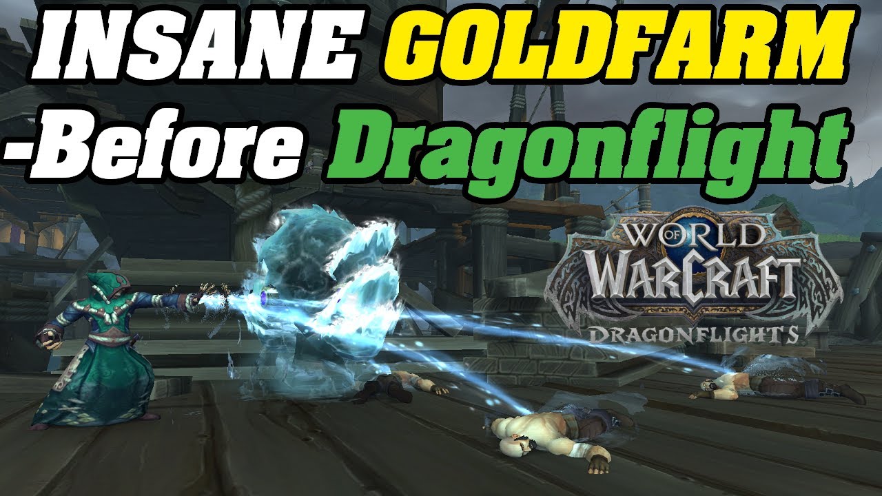 INSANE Dragonflight Pre-Patch Goldfarm!
