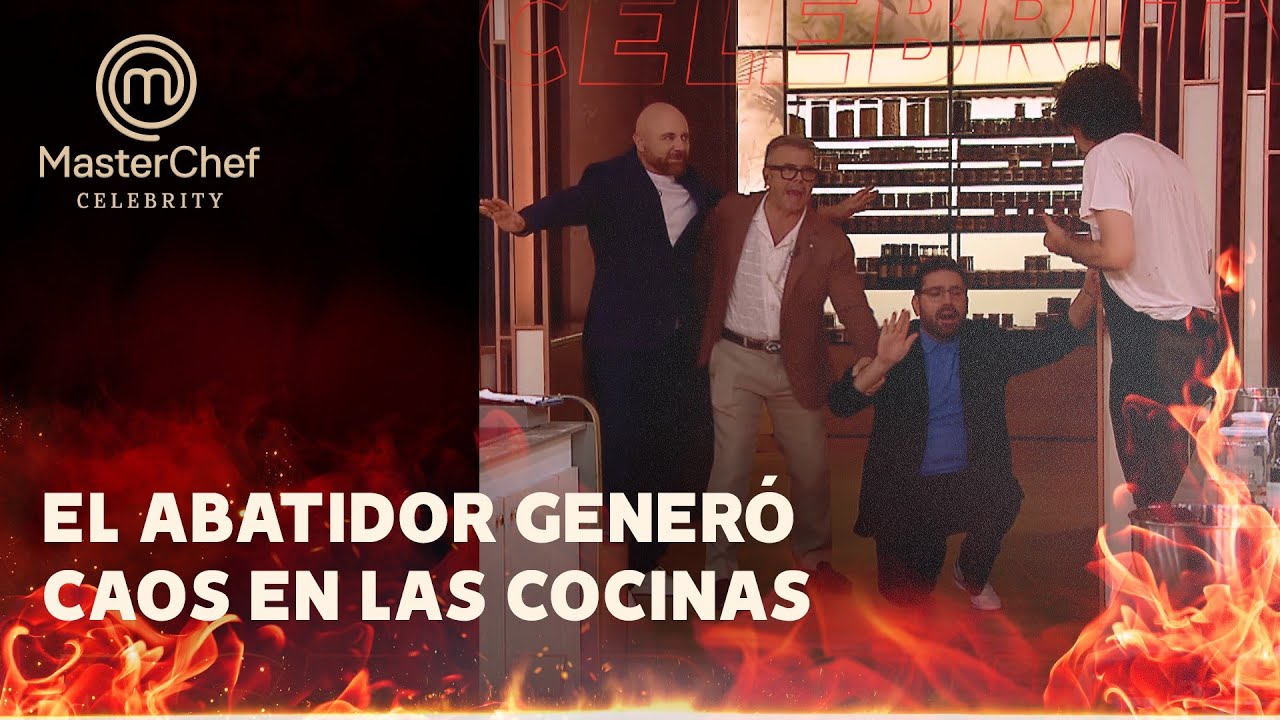 El abatidor volvió a descontrolar Masterchef Celebrity y el jurado tuvo que intervenir
