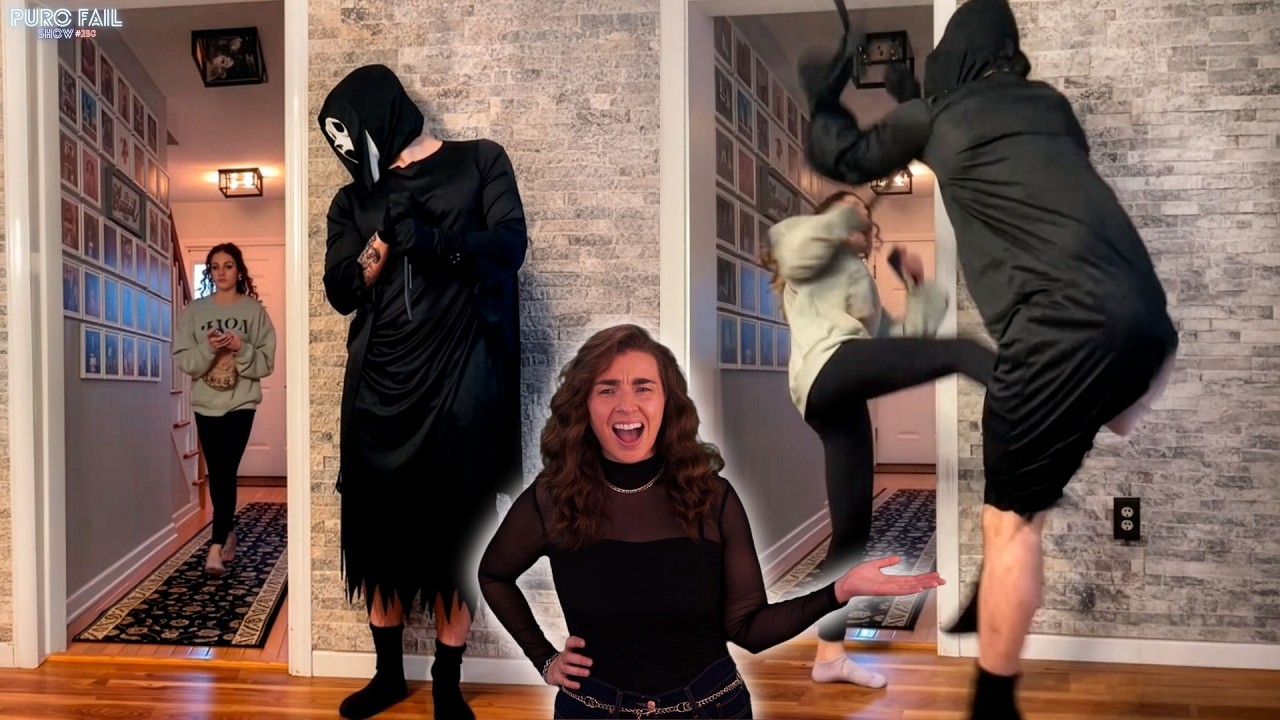 Funniest Mask Scare Pranks  | Puro Fail Show #250