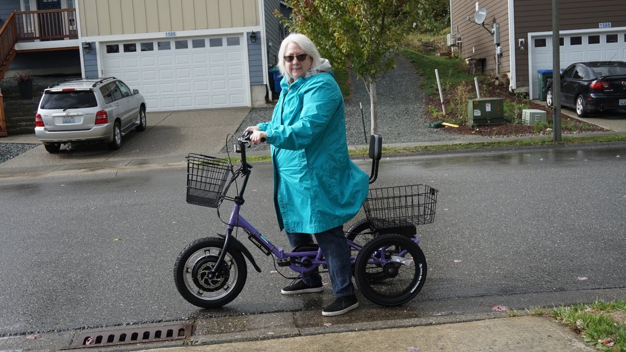 First Ride on the Liberty Trike: an Electric Folding Tricycle