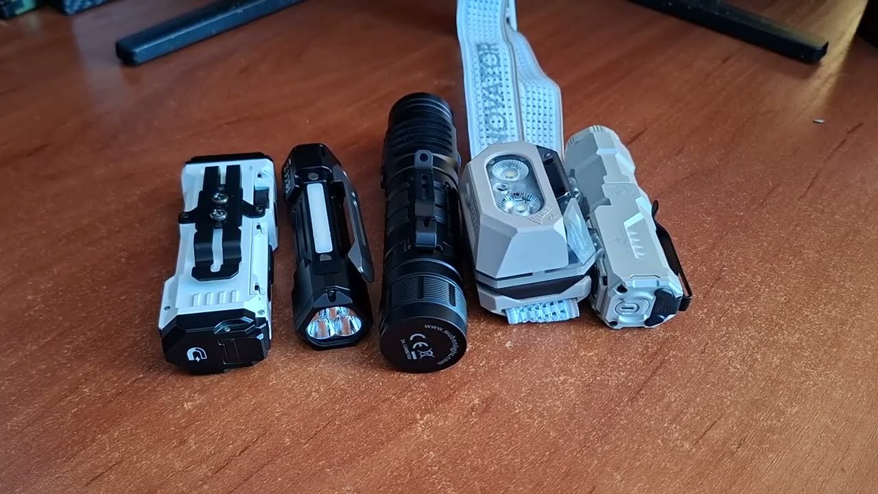 Мій власний ТОП-5 ліхтарів WUBEN