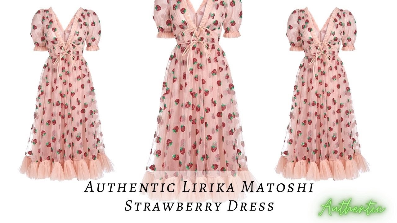 Lirika Matoshi Strawberry Dress