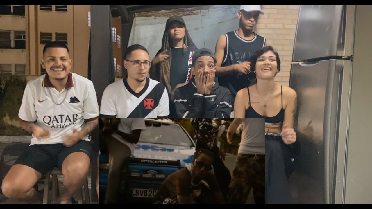LAZER DOS CRIA REACT - Recayd Mob - Eu Só Deslizo ft Derek, Dfideliz, Jé Santiago Mc Igu Lucas Spike