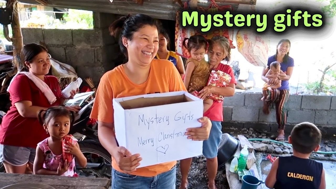 Bigayan ng regalo at palabunutan! Christmas party sa Probinsya | CHRISTMAS GIFTS GIVING