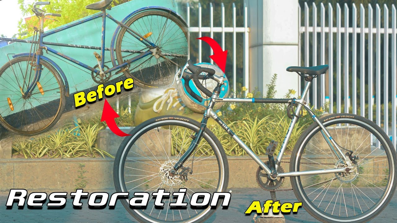 WEST BENGAL CYCLE RESTORATION - Best Road Bike Build😱| Avijit's_Stunt