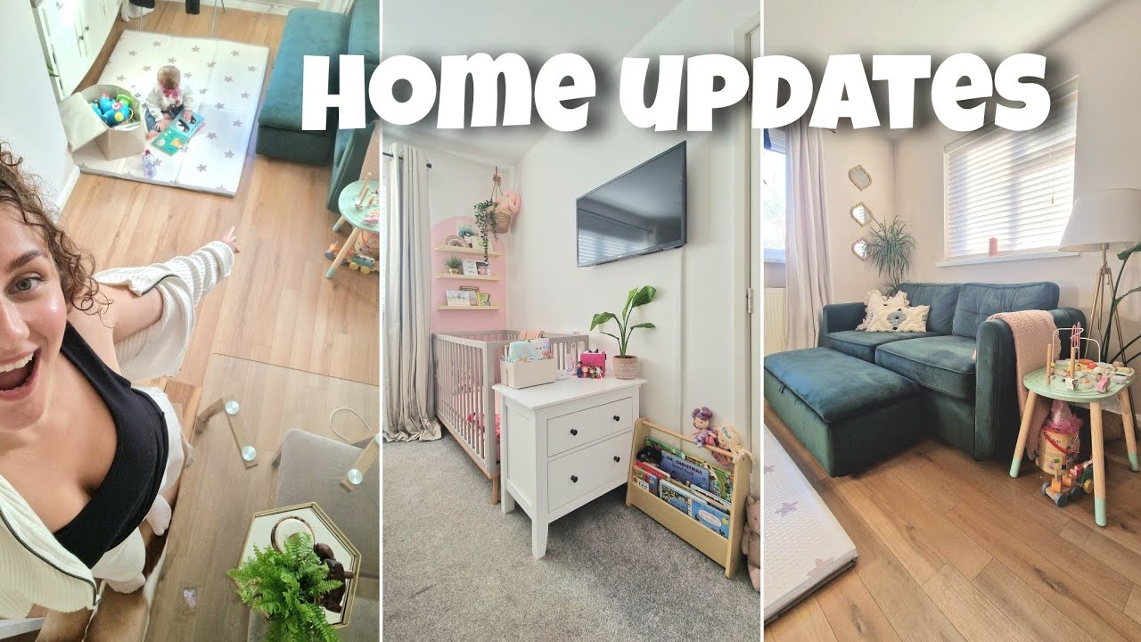 How I organise my 1 bed flat since having a baby! | Home decor updates | Home plans | Small home