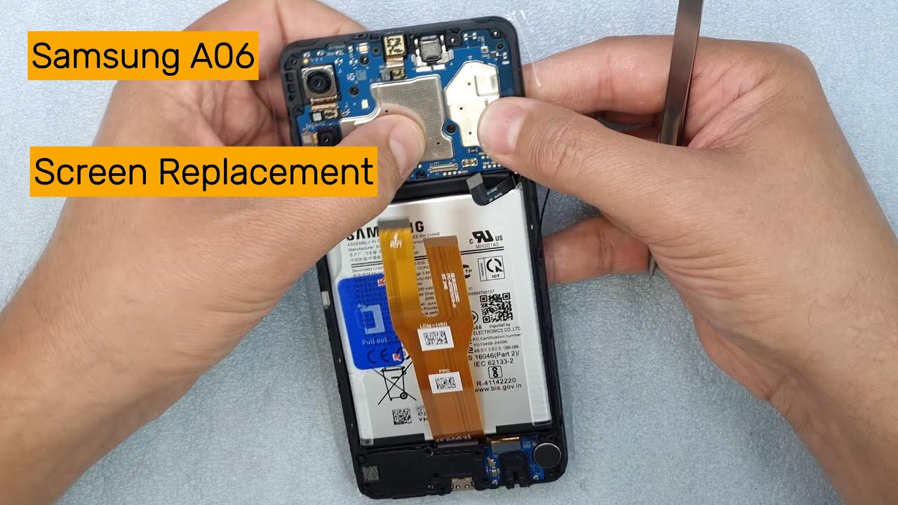 Samsung Galaxy A06 Display Replacement  Full Disassembly & Reassembly Process