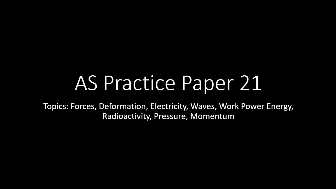 Teaching Circle AS Physics: Paper 2 Practice Paper 1