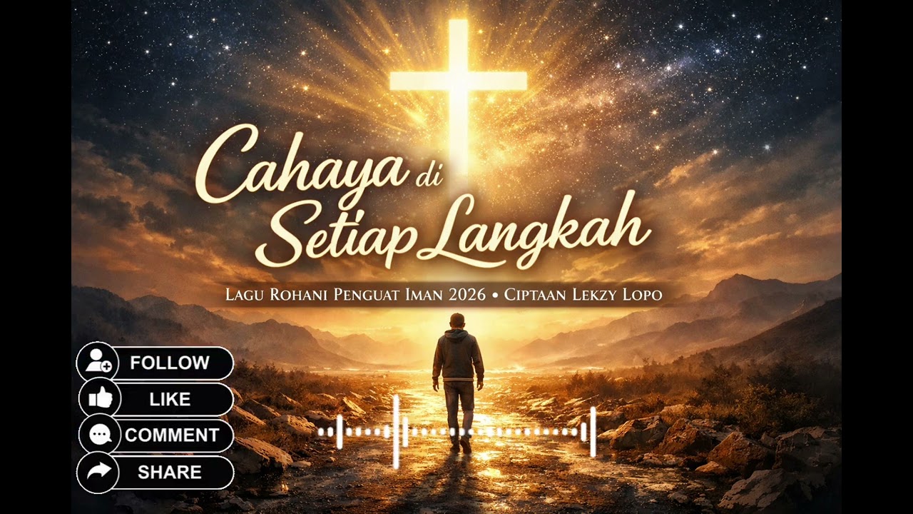 Cahaya di Setiap Langkah | Lagu Rohani Penguat Iman 2026 – Ciptaan Lekzy Lopo