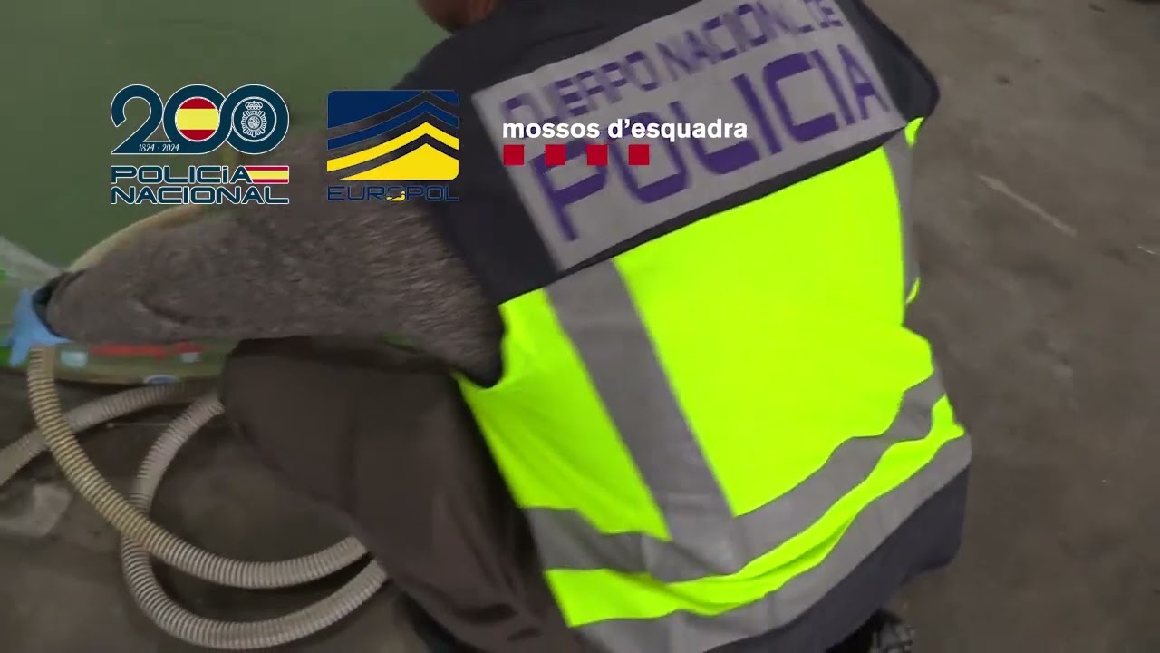 Desmantelado el mayor taller de fabricación de monedas falsas de 2 euros en España