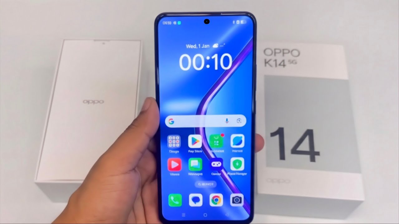 OPPO K14 5G Unboxing And Hands On first Look | OPPO K14 5G Camera Test, Battery Test , Bgmi Test