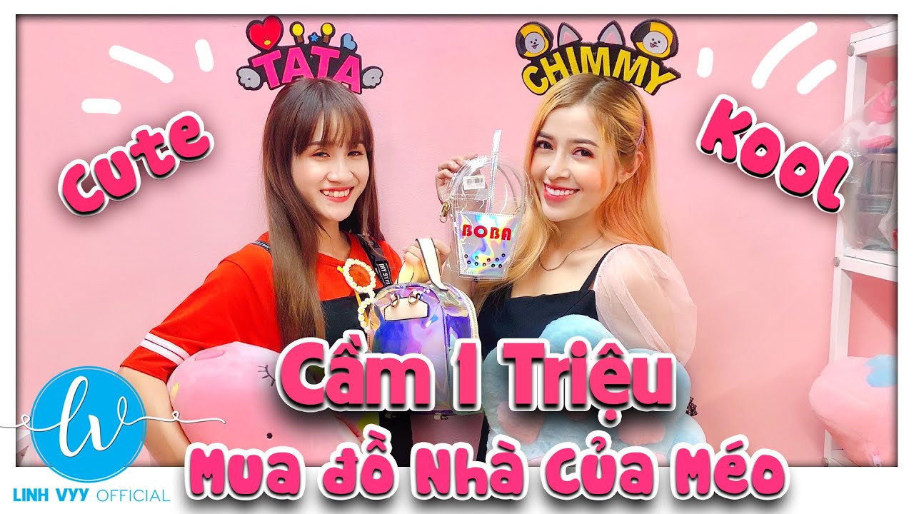 Thử Thách 1 Triệu Mua Được Gì Tại Nhà Của Méo Store I Linh Vyy Official