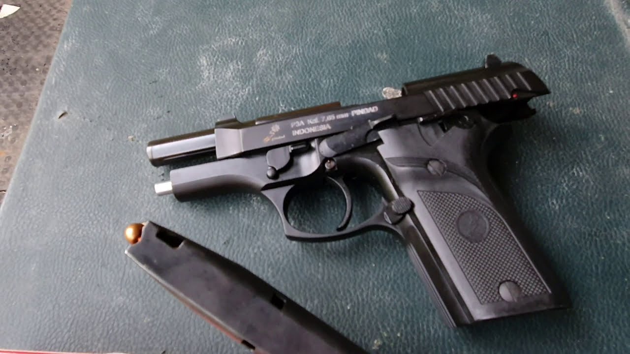 REVIEW PISTOL PINDAD P3A Cal.32