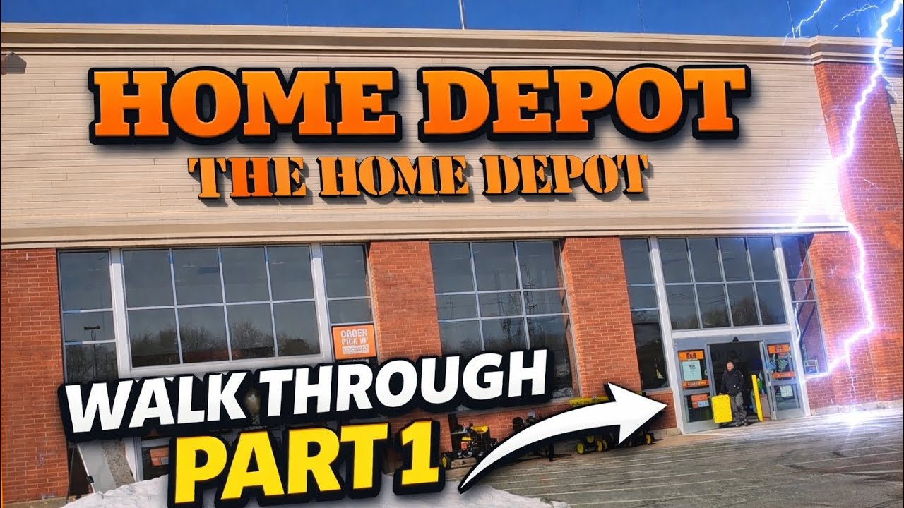 Home depot Tools walk through Part 1