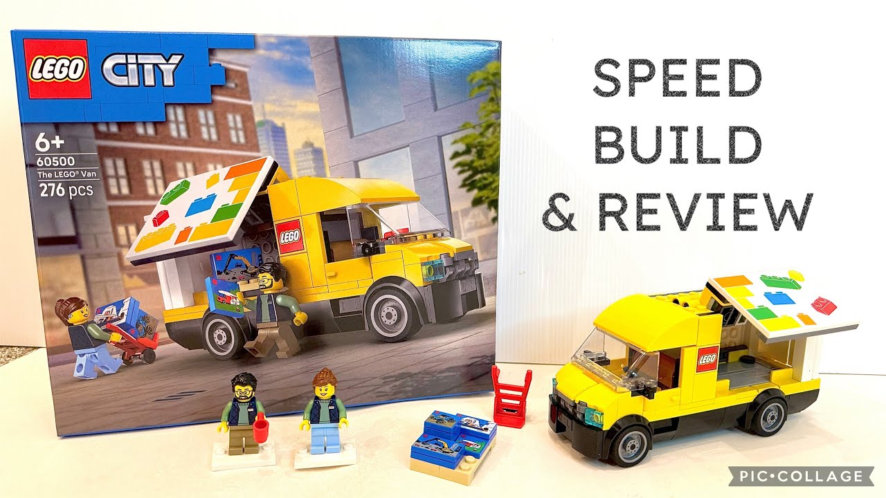 2026 LEGO City 60500 The LEGO Van SPEED BUILD & REVIEW!!!