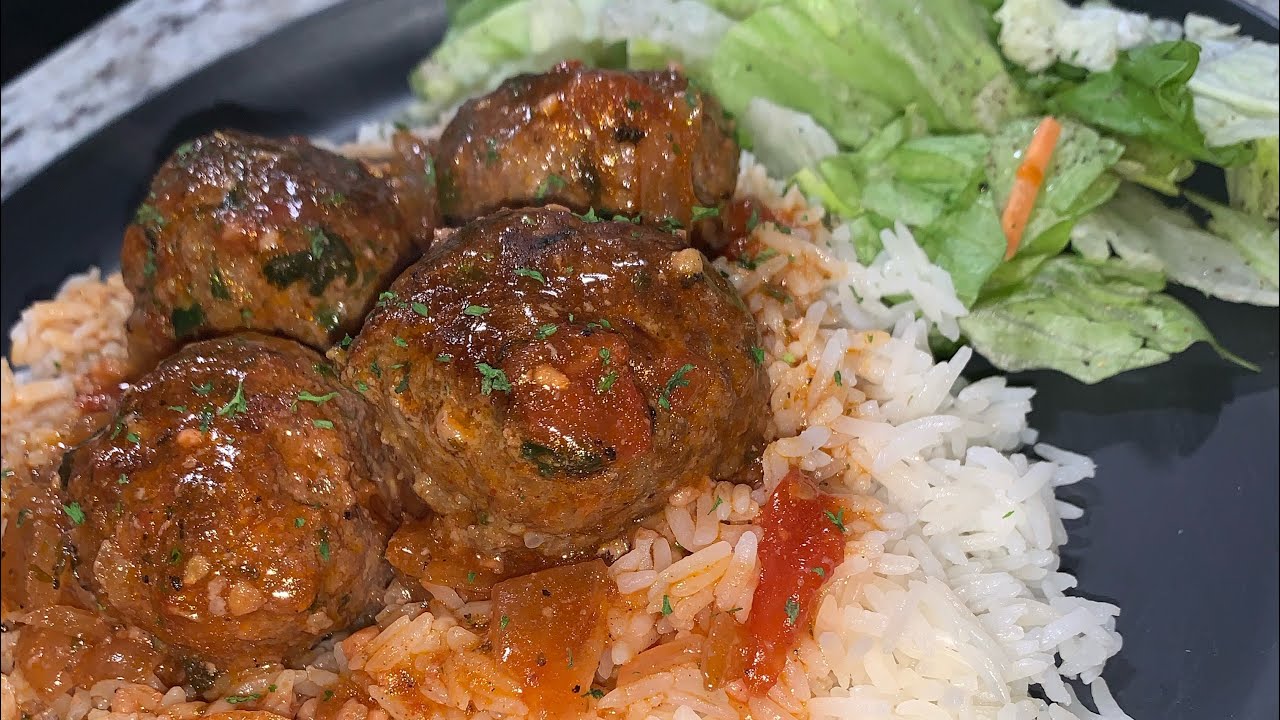 Meatballs & Rice | Dinner ideas | cooking dinner