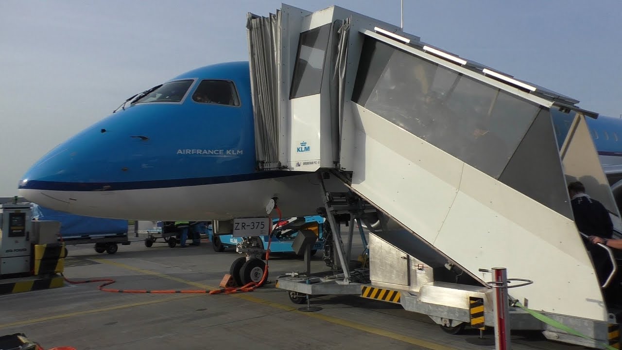 Full Flight! KLM Cityhopper Embraer E190 | Amsterdam - Frankfurt
