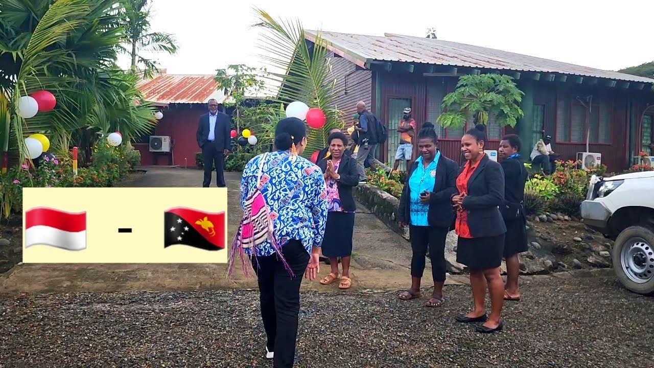BEGINI SAMBUTANNYA UNTUK TAMU DARI LUAR YANG DATANG KE KANTOR GUBERNUR MADANG 🇵🇬 PAPUA NUGINI 🌴🌺🦇🦇