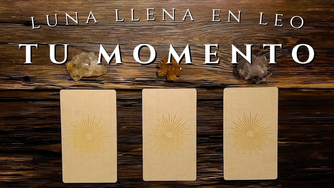 Deja de esconder tu luz por miedo a incomodar 🌙 Luna Llena en Leo