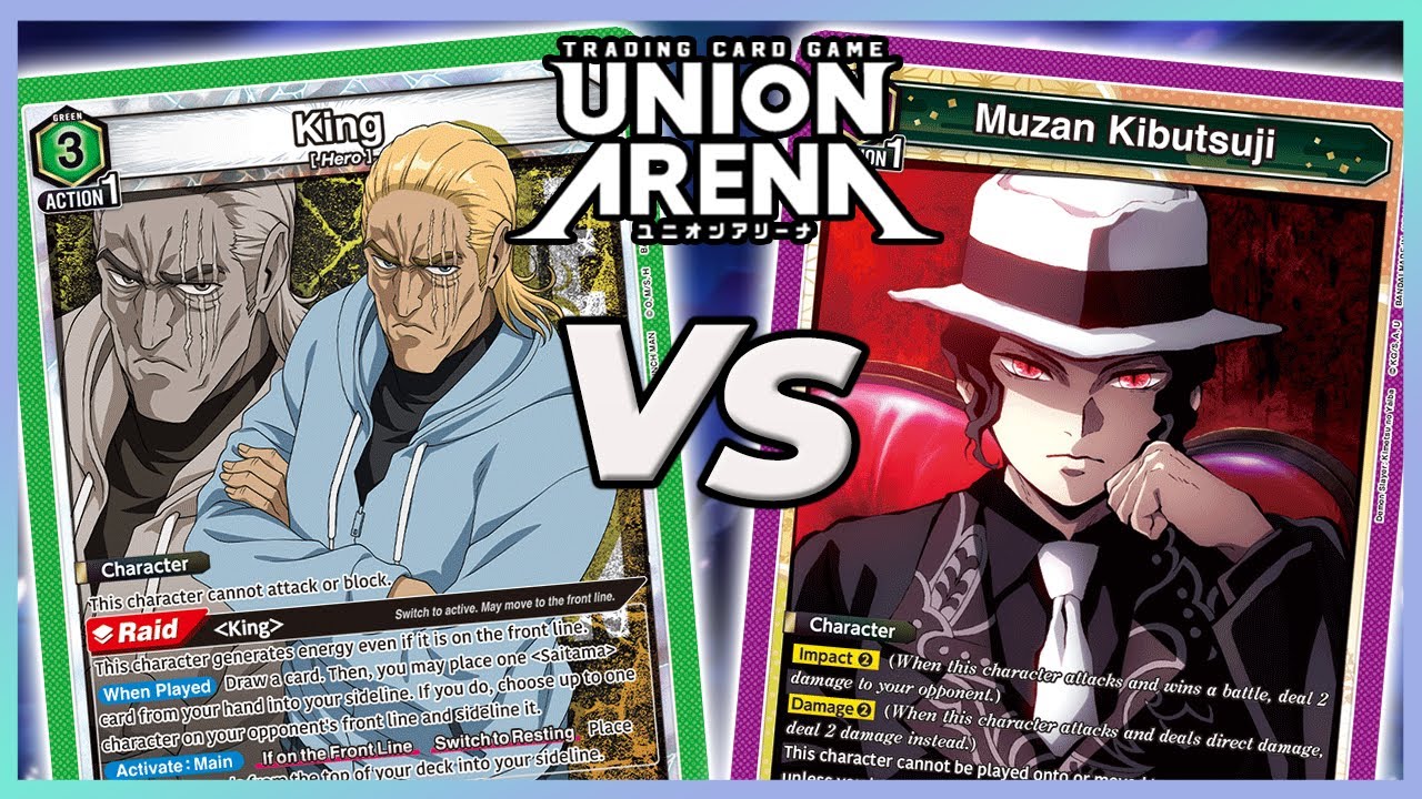 Union Arena King & Saitama VS Muzan | North America One Punch Man Meta
