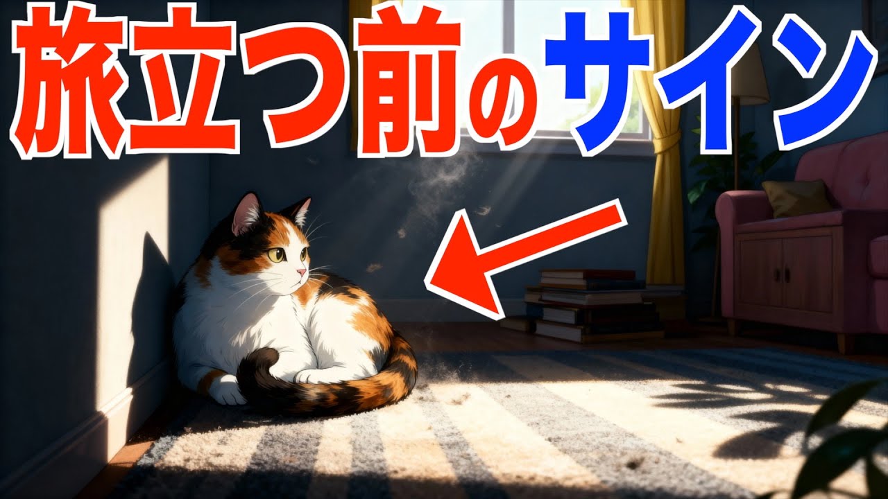 愛猫が亡くなる前に見せる５つのサイン【猫の雑学】
