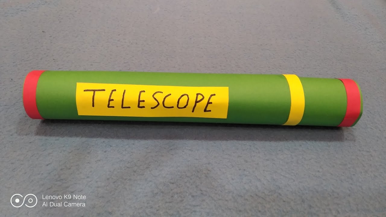 How to Make Telescope with Paper