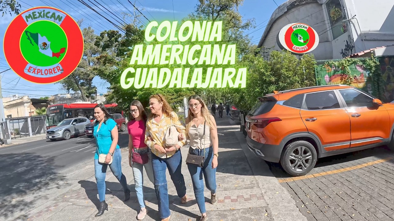 Colonia Americana Guadalajara 4K Walking Tour
