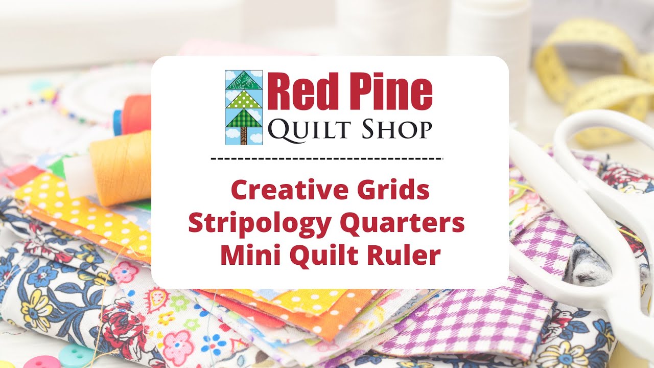 The Stripology Quarters Mini Ruler