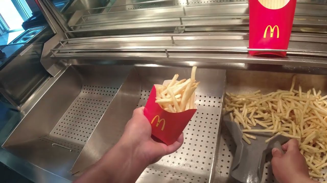 McDonalds POV Fries and Service