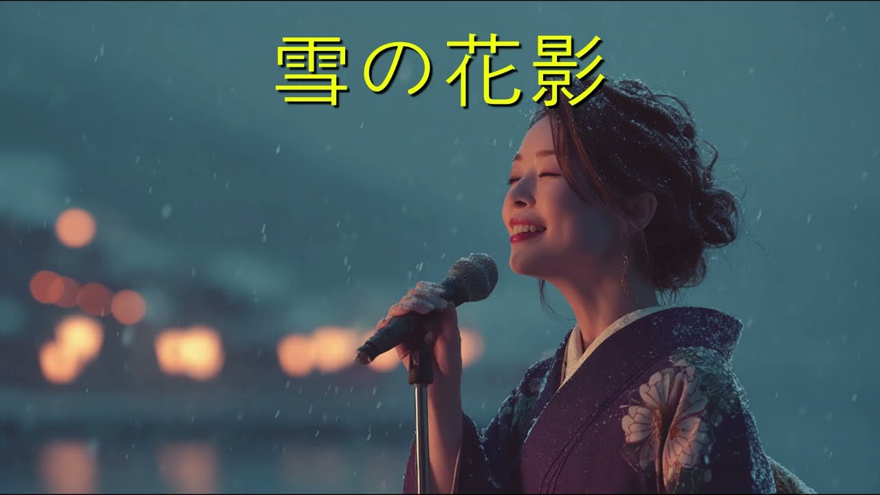 雪の花影  . .  .命の花（いのちのはな）演歌,日本演歌,本格演歌,トロット,韓国トロット,女性歌手,男性歌手,感情の歌,別れの歌,愛の歌,涙の歌,思い出の歌,哀愁,悲しい歌,演歌スタジオ,